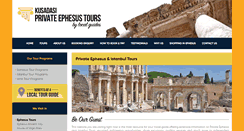 Desktop Screenshot of privatephesustours.com