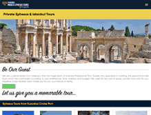 Tablet Screenshot of privatephesustours.com